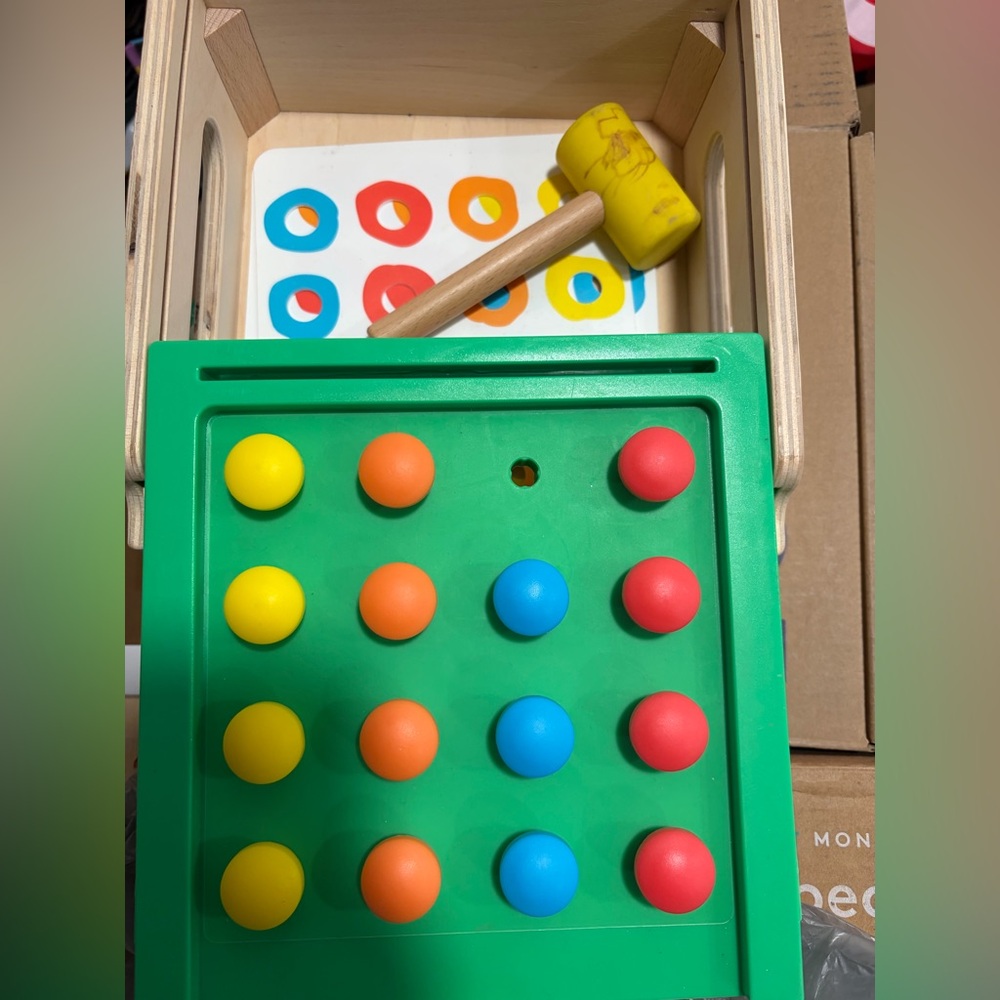 Lovevery Match & Tap Hammer Box